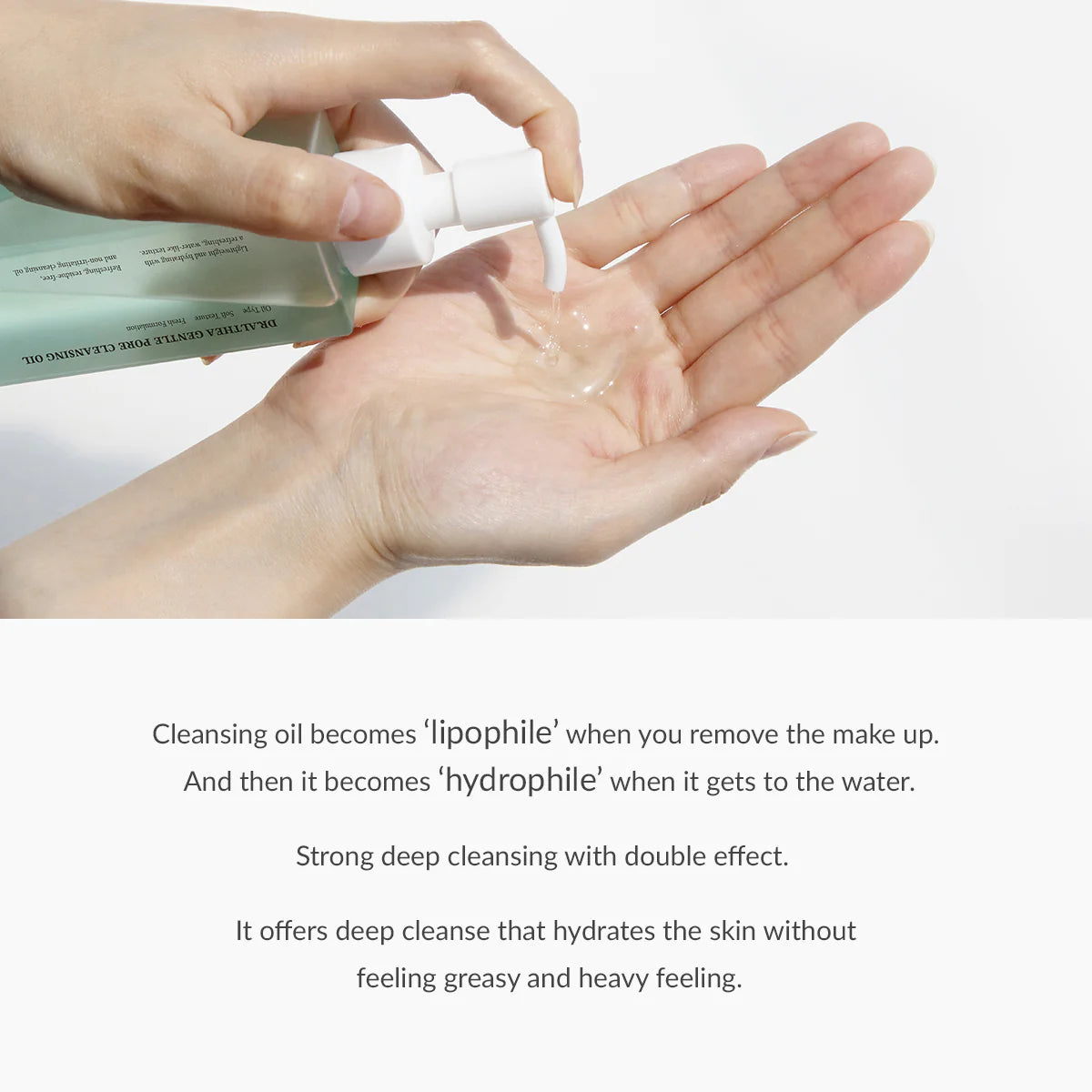 Dr. Althea Gentle Pore Vegan Cleansing Oil — emulsifies with water for a clean rinse