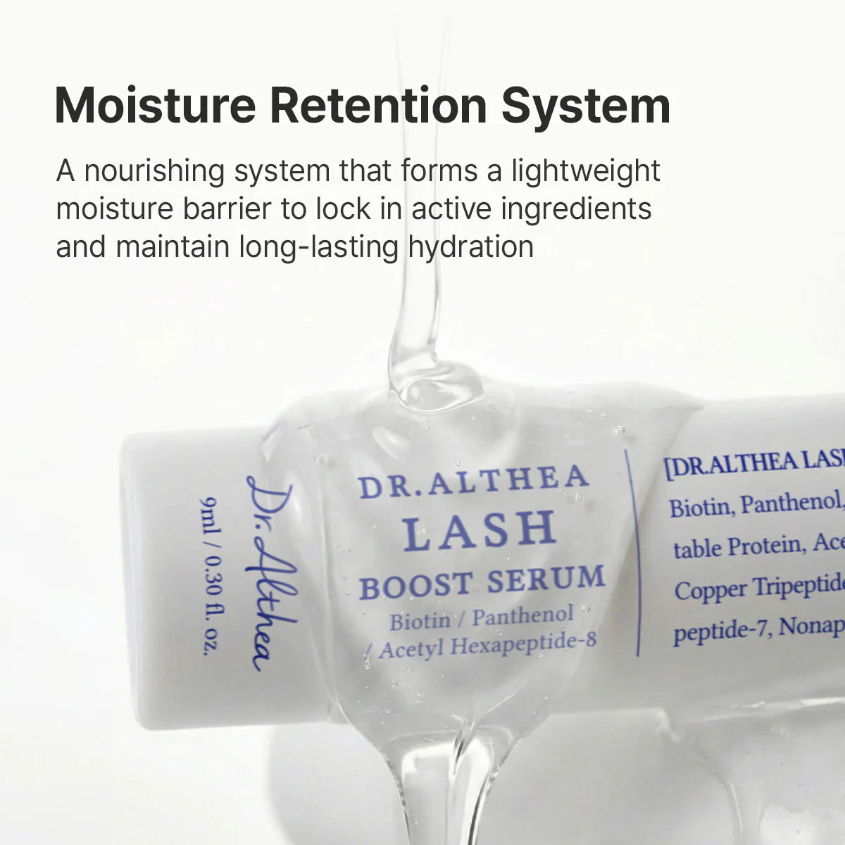 Dr. Althea Lash Boost Serum — use on lashes and brows