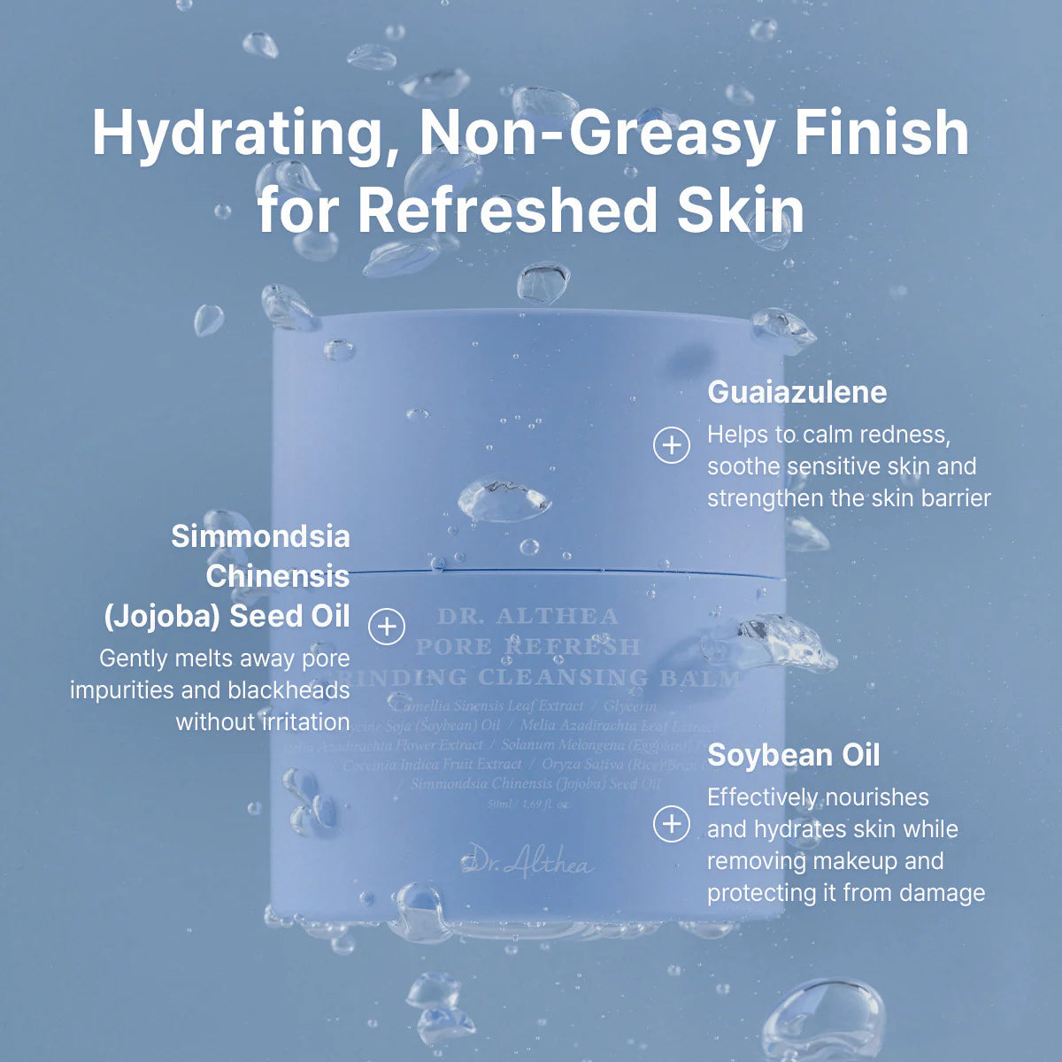 Dr. Althea Pore Refresh Grinding Cleansing Balm — clears buildup inside pores