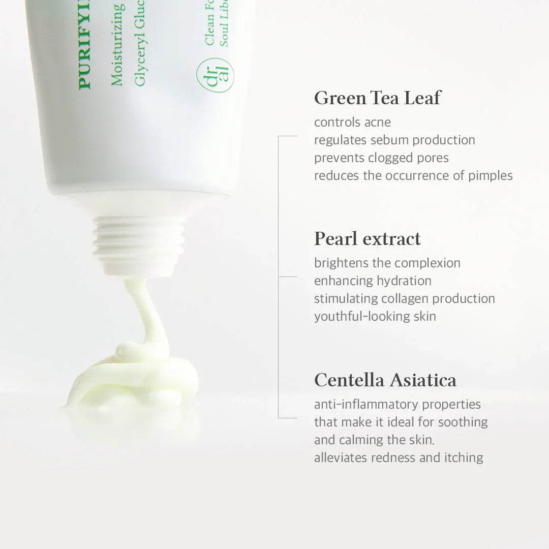 Dr. Althea Purifying Green Tea Sunscreen — lightweight, non-greasy sun protection finish