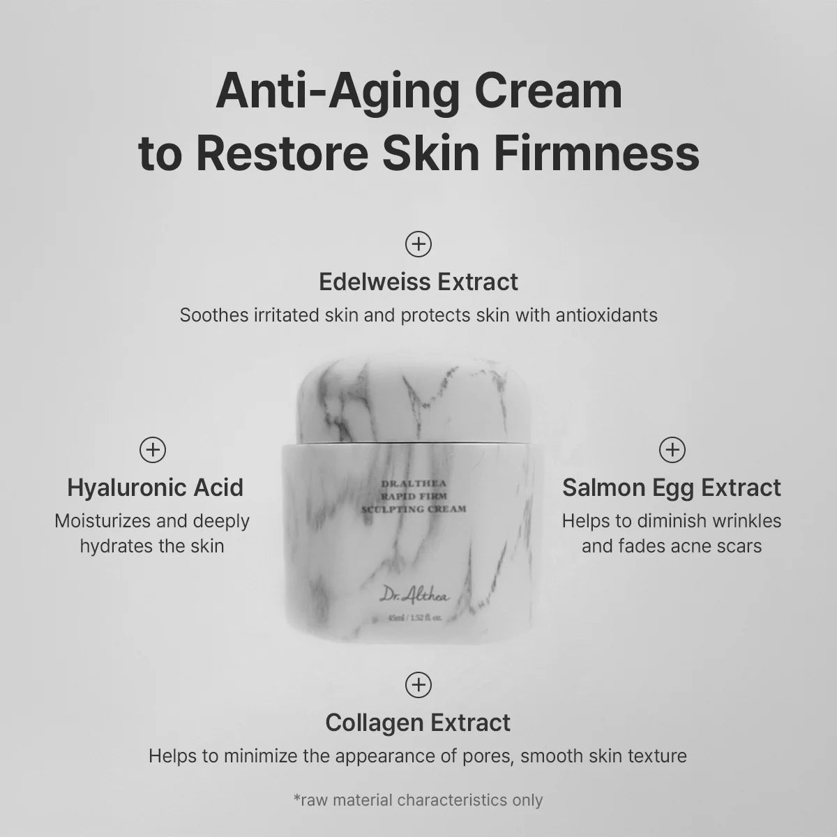 Dr. Althea Rapid Firm Sculpting Cream — targets the look of lost elasticity