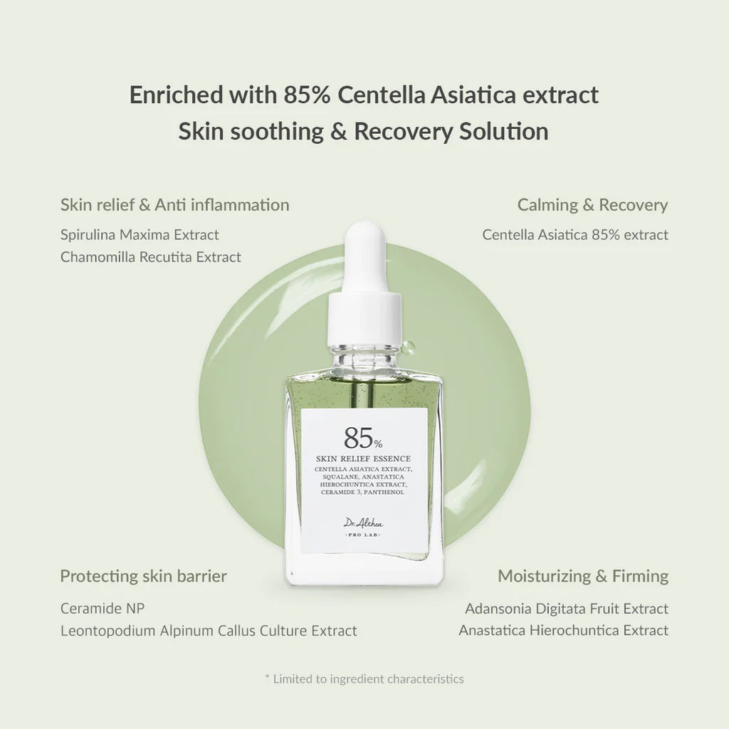 Dr. Althea Skin Relief Essence — calms redness in sensitive skin