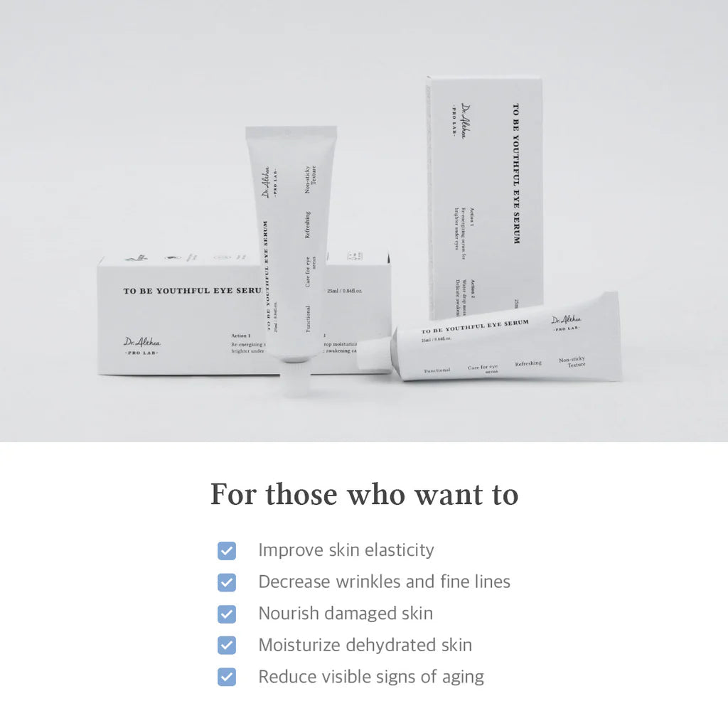 Dr. Althea To Be Youthful Eye Serum — improves the look of elasticity