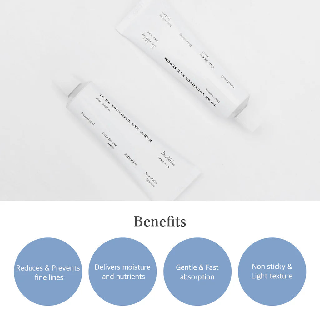 Dr. Althea To Be Youthful Eye Serum — lightweight texture for delicate skin