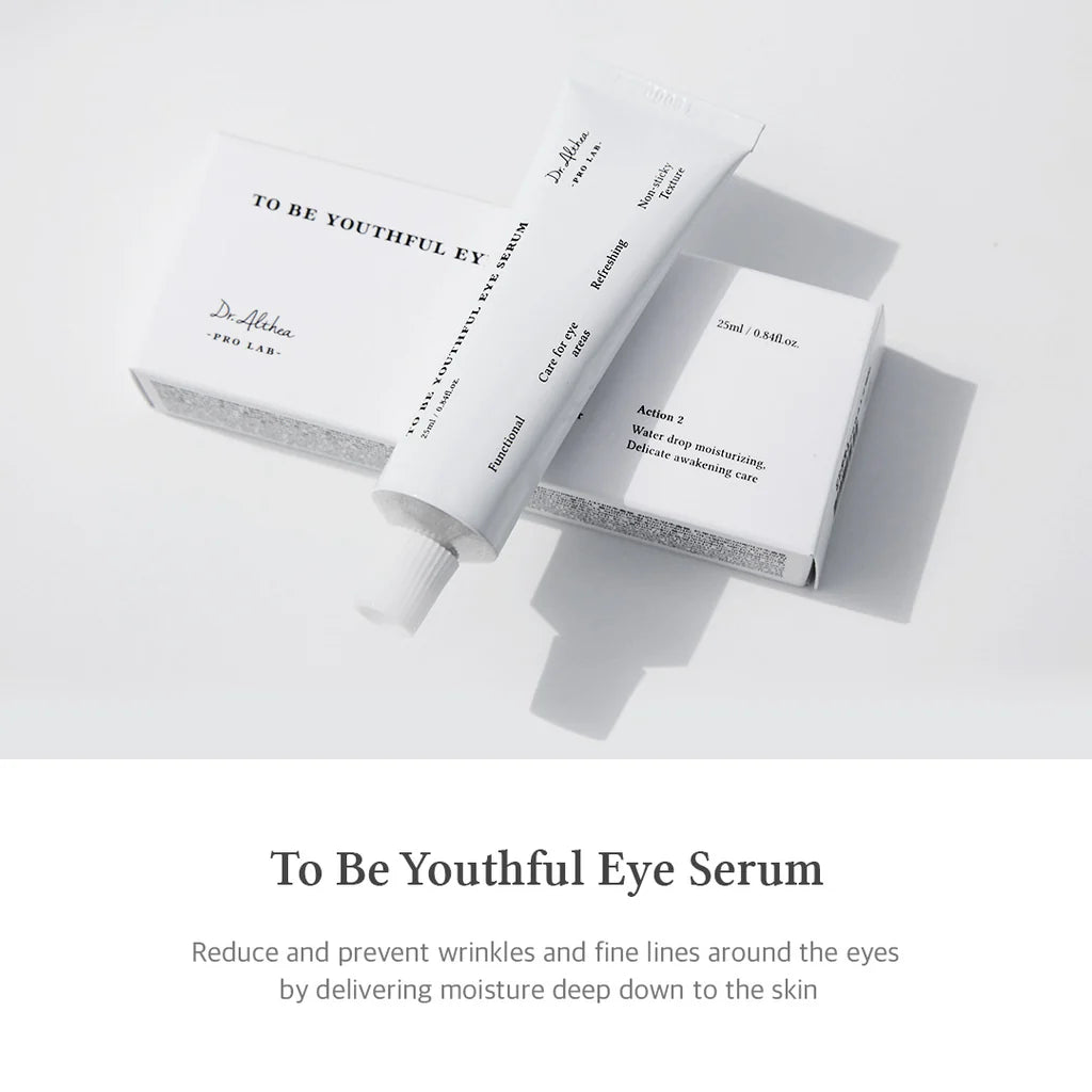 Dr. Althea To Be Youthful Eye Serum — targets fine lines around the eyes