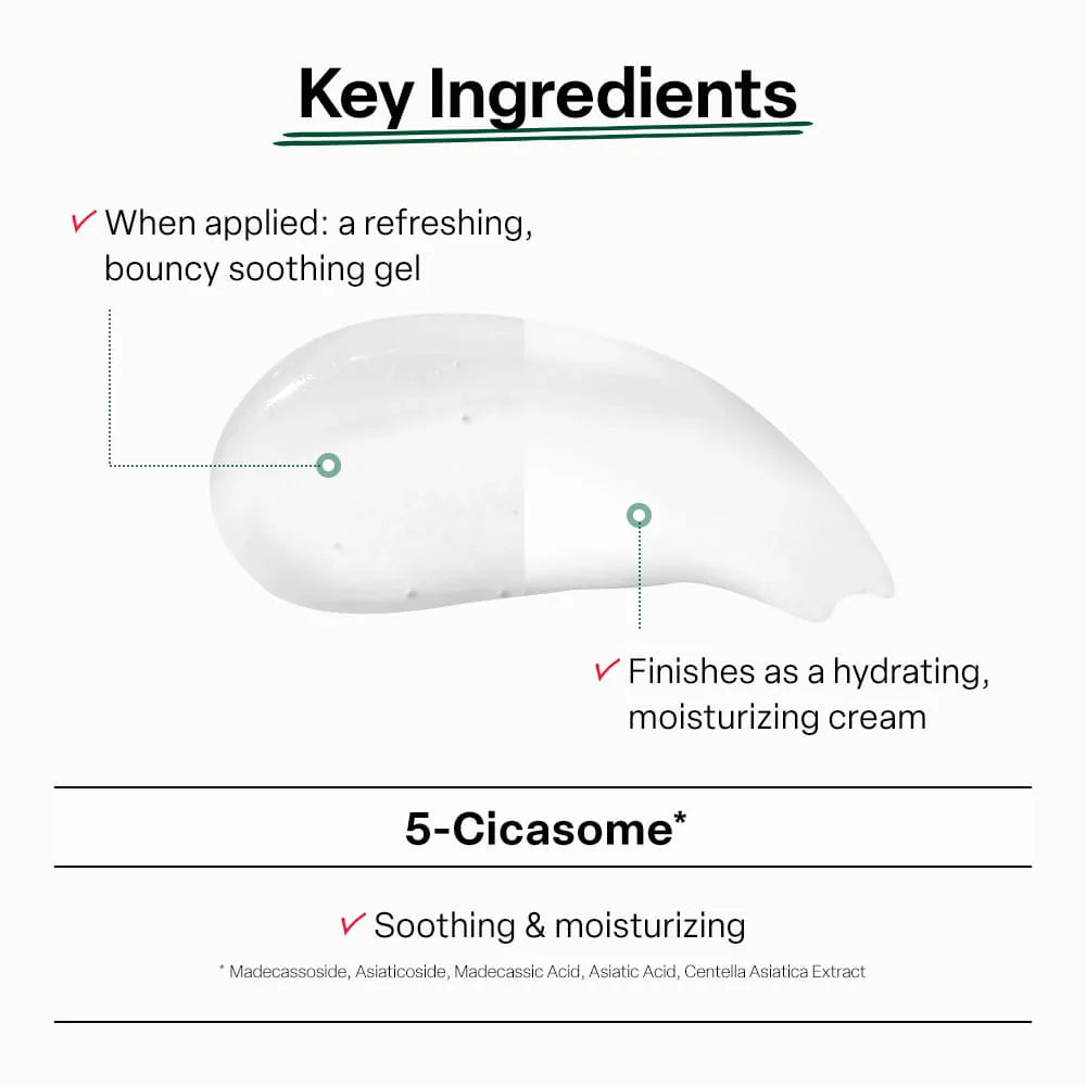 Dr.G Red Blemish Clear Moisture Cream with Centella for sensitive skin