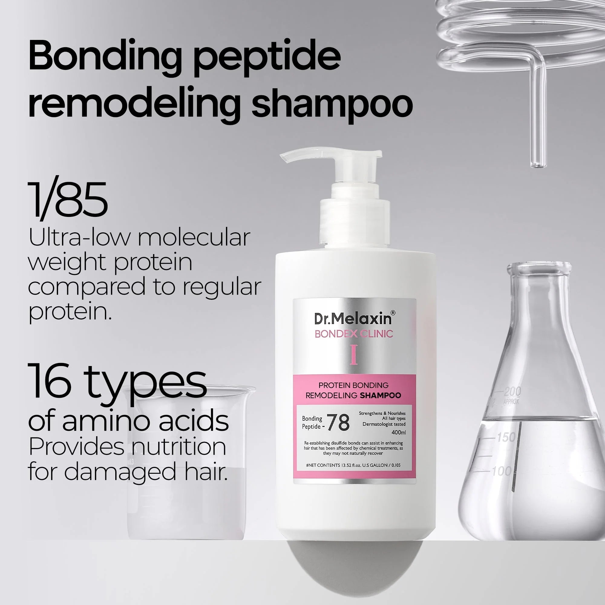Dr.Melaxin Bondex Protein Bonding Remodeling Shampoo — protein bonding complex