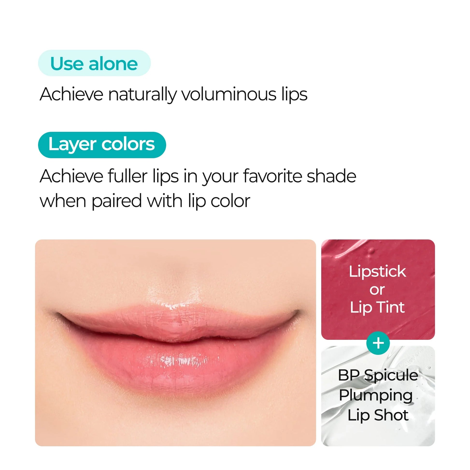 Dr.Melaxin BP Spicule Plumping Lip Shot – Mild — applicator tip
