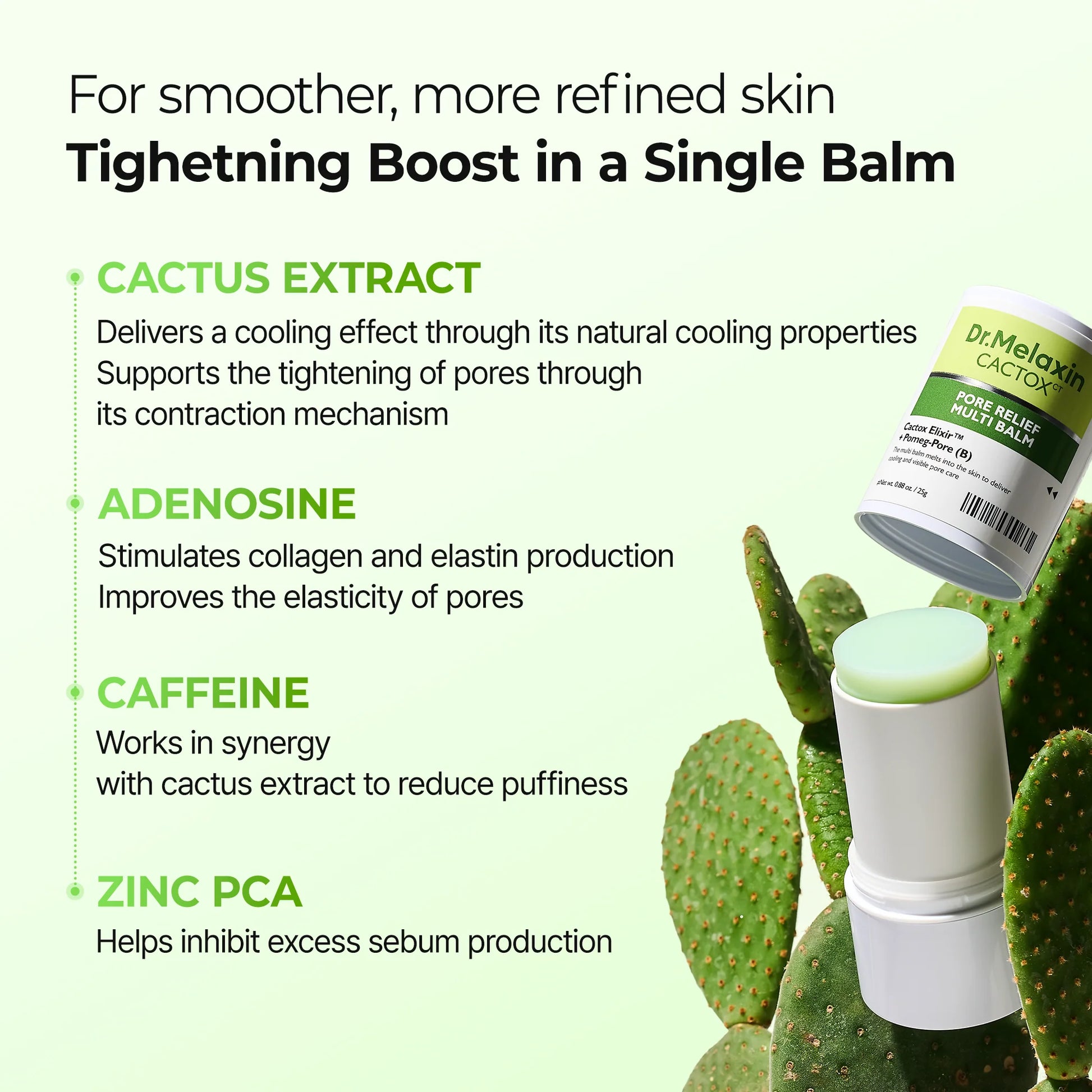 Dr.Melaxin Cactox Pore Relief Multi Balm — pore-refining balm