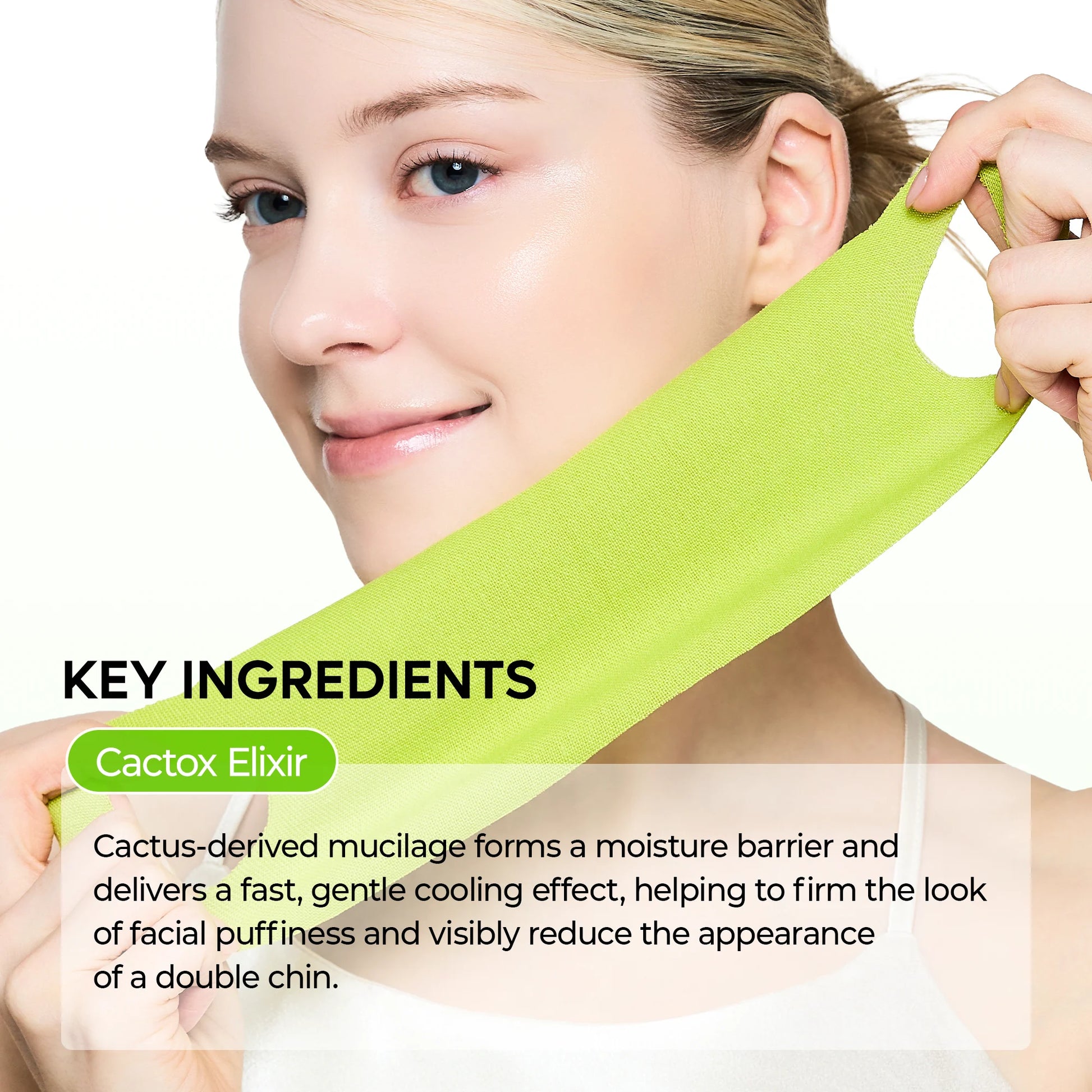 Dr.Melaxin Cactox V-Lifting Mewing Band — jawline application