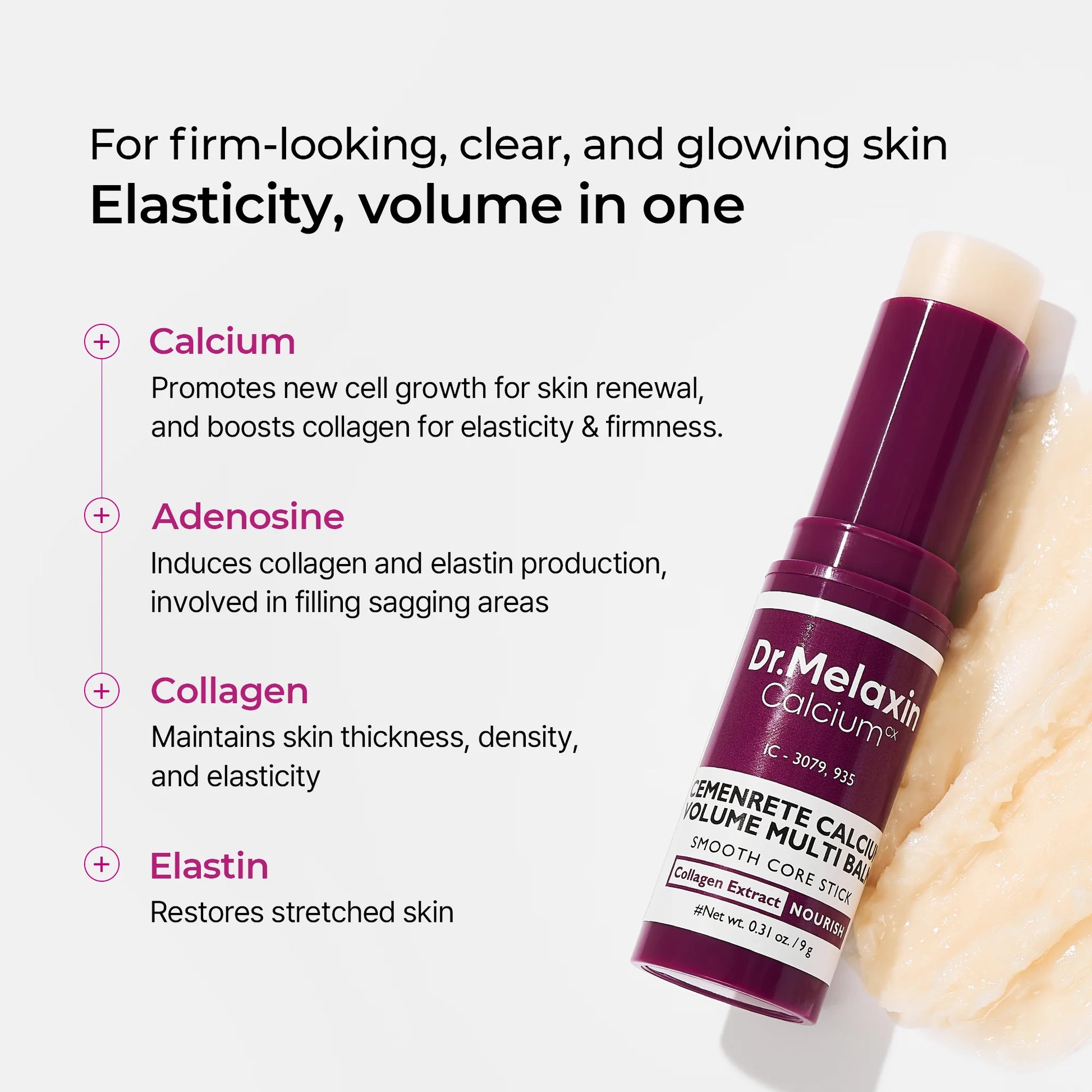 Dr.Melaxin Cemenrete Calcium Volume Multi Balm — stick application