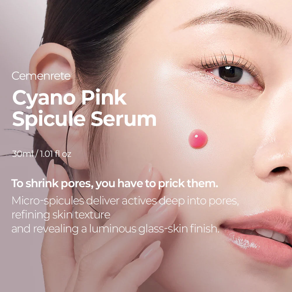 Dr.Melaxin Cemenrete Cyano Pink Spicule Serum — serum texture
