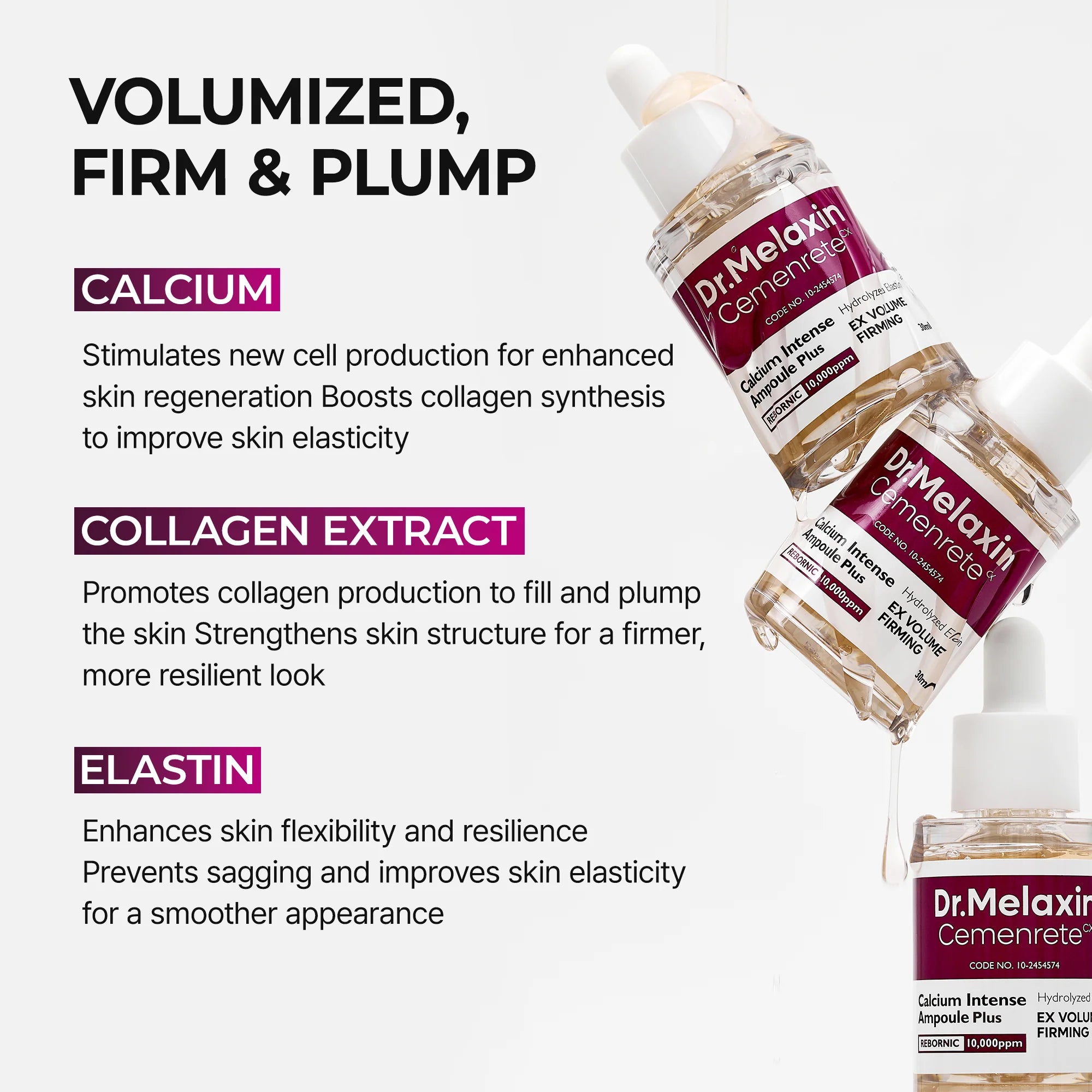 Dr.Melaxin Cemenrete EX Volume Firming — firm lifted skin