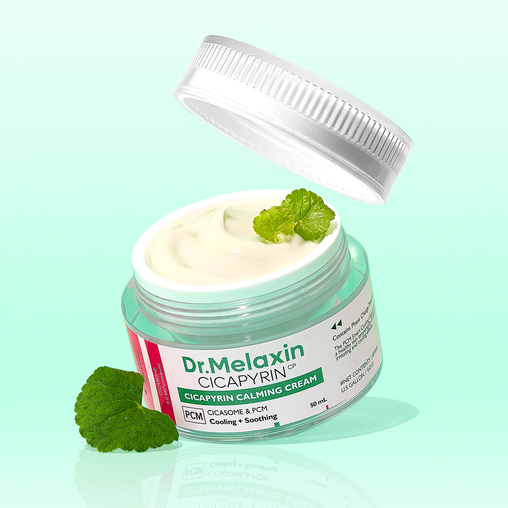 Dr.Melaxin Cicapyrin Calming Cream — cream texture