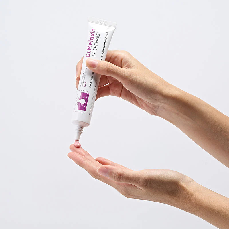 Dr.Melaxin Facephalt Tightening Cream — rich cream texture