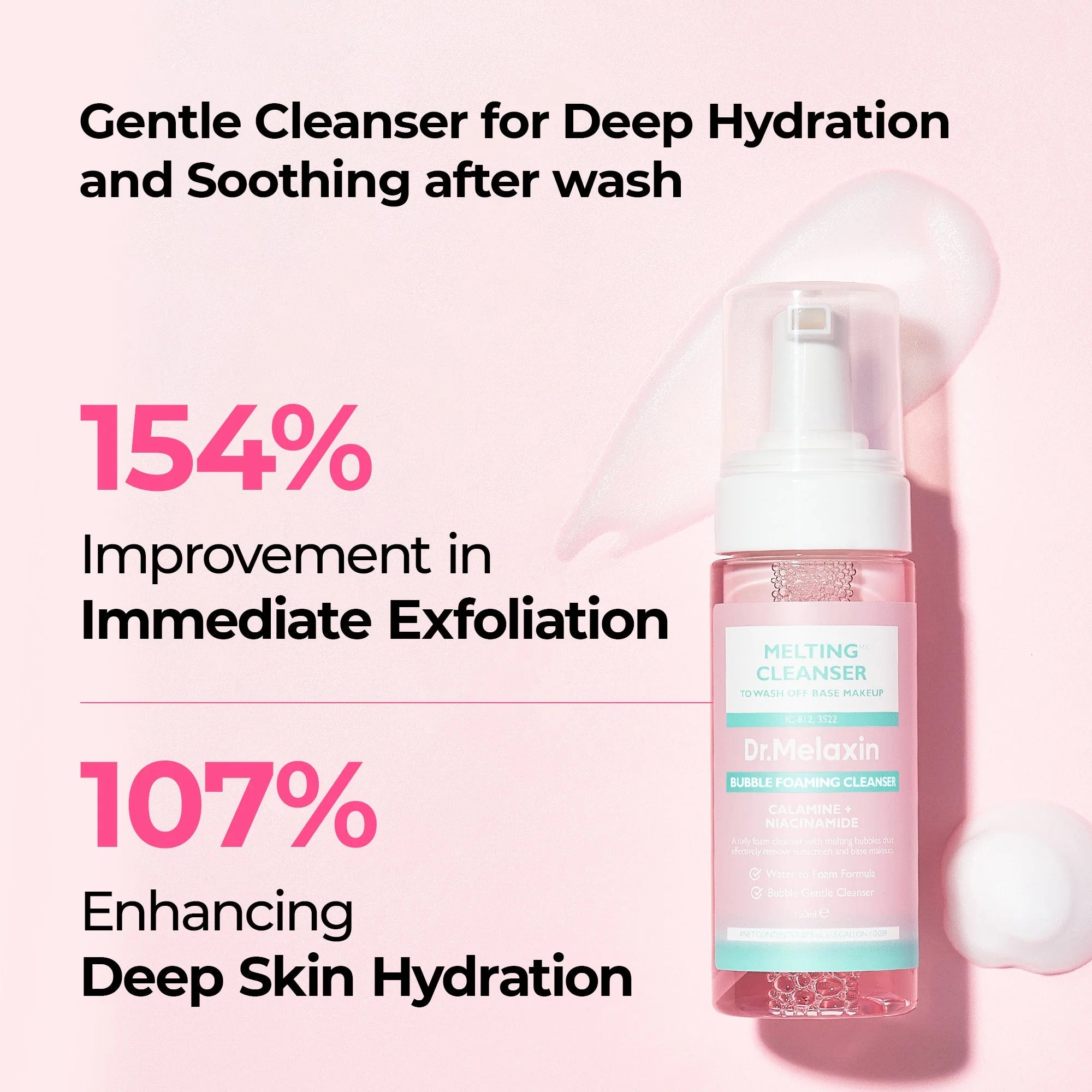 Dr.Melaxin Melting Cleanser Bubble Foam — clean soft skin