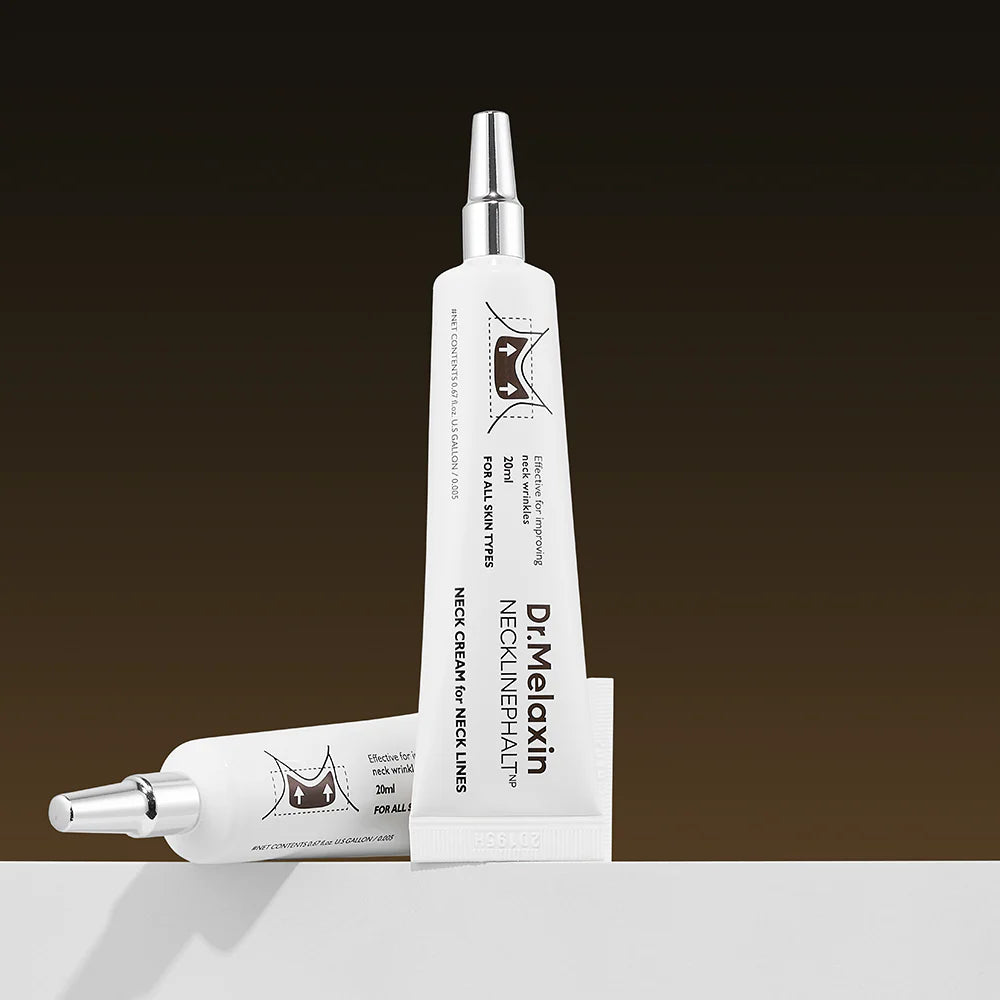 Dr.Melaxin Necklinephalt Neck Cream — neck application