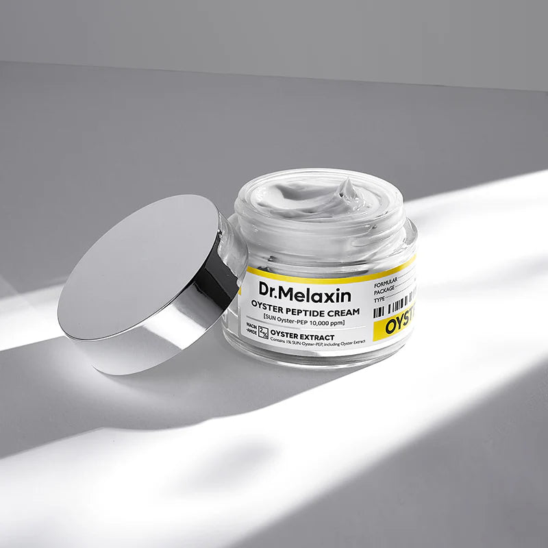 Dr.Melaxin Oyster Peptide Cream — rich cream texture