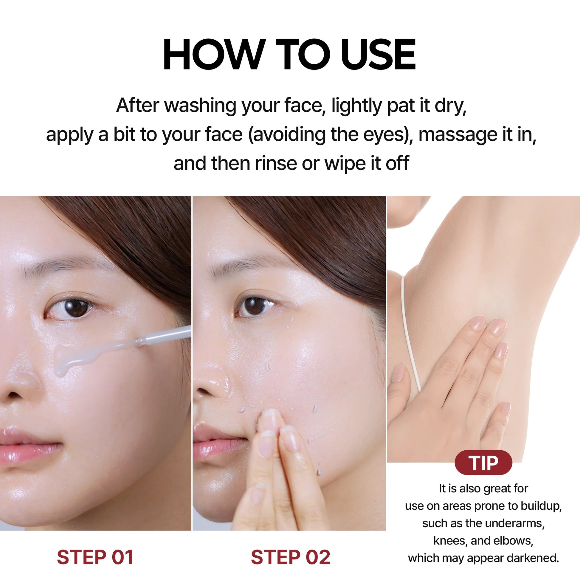 Dr.Melaxin Peel Shot Exfoliant White Rice Ampoule — 80ml full size