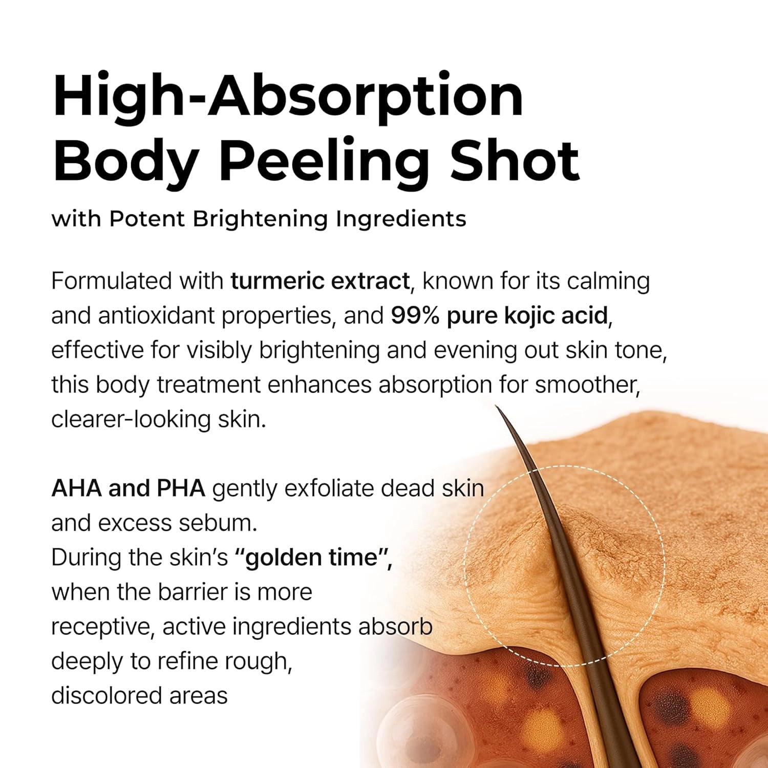 Dr.Melaxin Peel Shot Exfoliating Kojic Acid Turmeric Spray — brighter even-toned skin