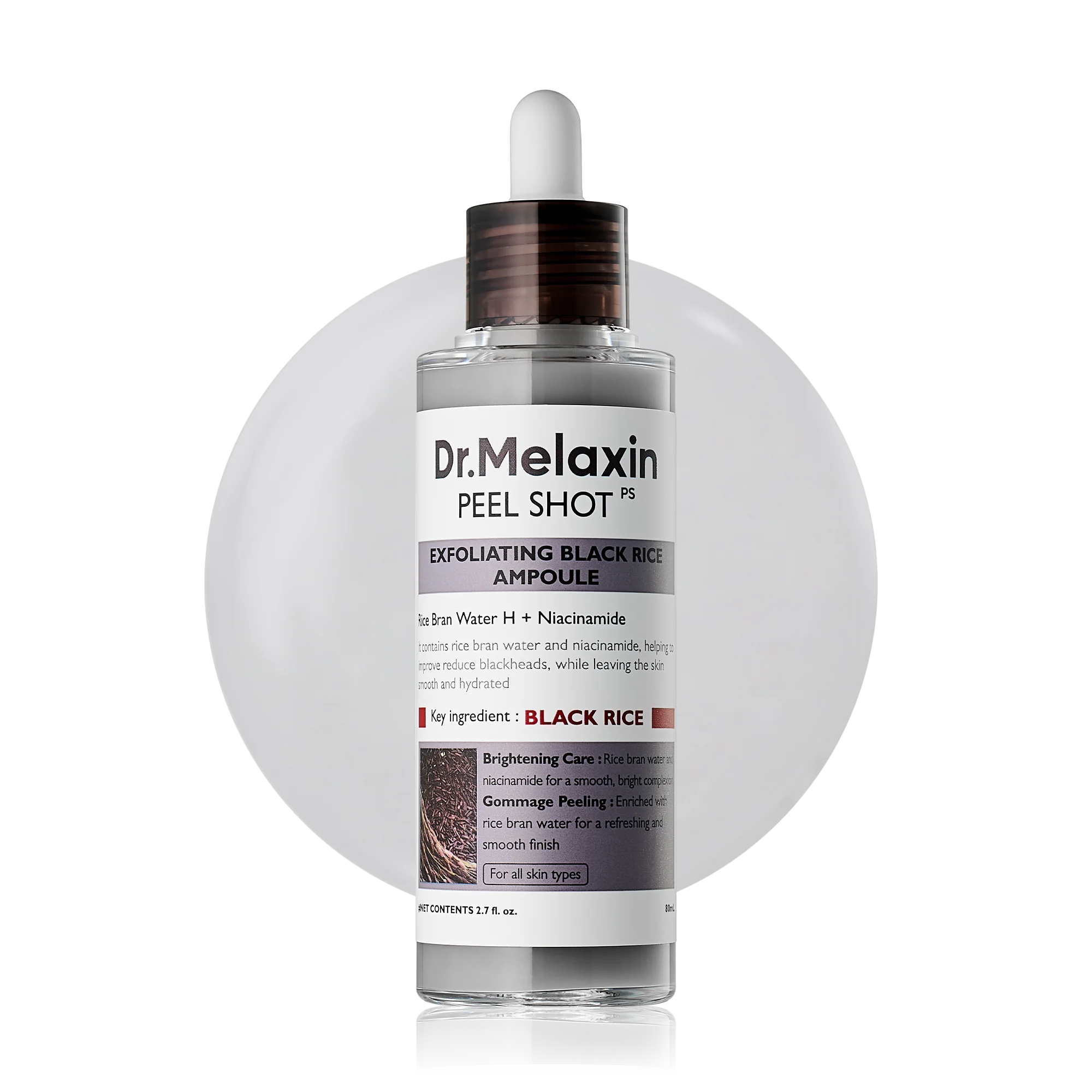 Dr.Melaxin Peel Shot Glow Black Rice Ampoule