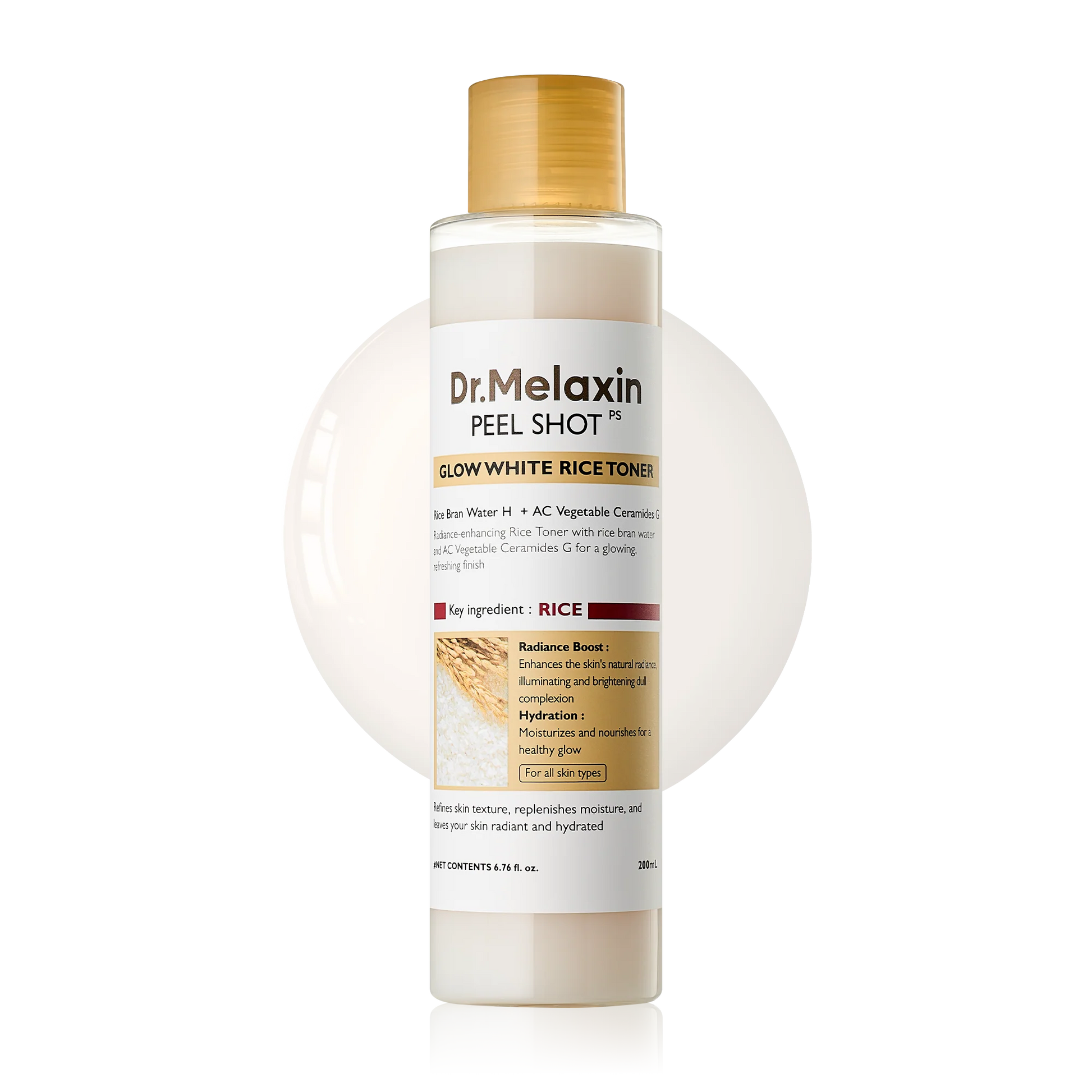 Dr.Melaxin Peel Shot Glow White Rice Toner