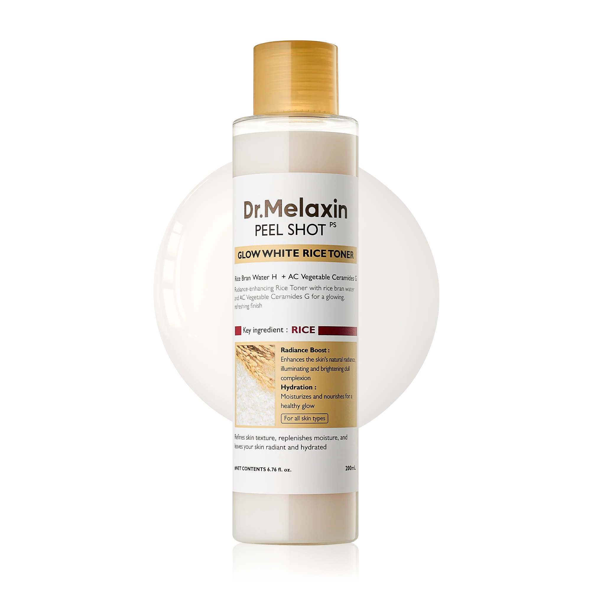 Dr.Melaxin Peel Shot Glow White Rice Toner
