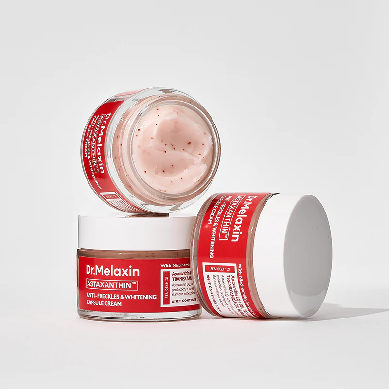 Dr.Melaxin TX-Astaxanthin Anti-Dark Spot & Brightening Capsule Cream — brighter even-toned skin
