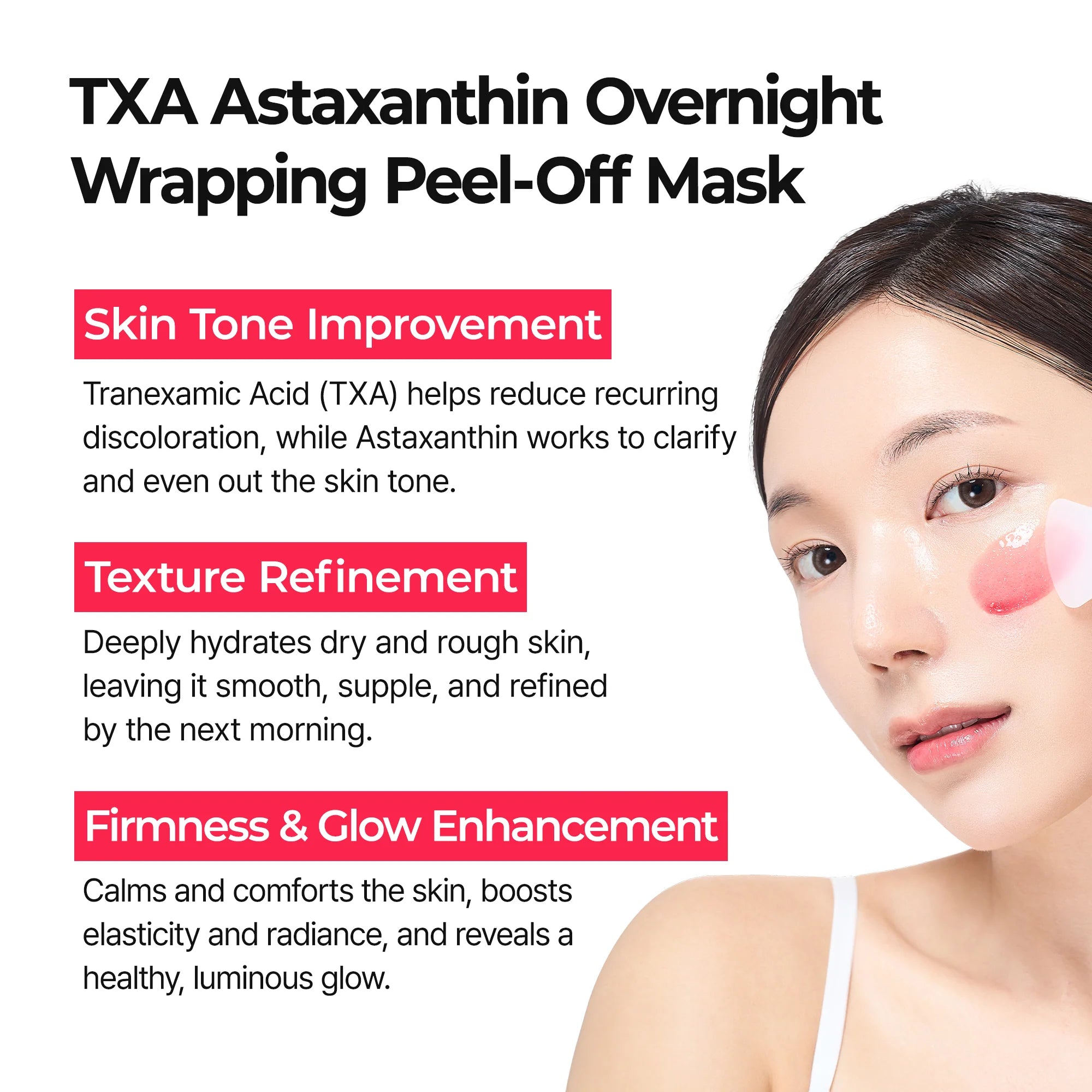 Dr.Melaxin TX-Astaxanthin Overnight Wrapping Mask — astaxanthin formula