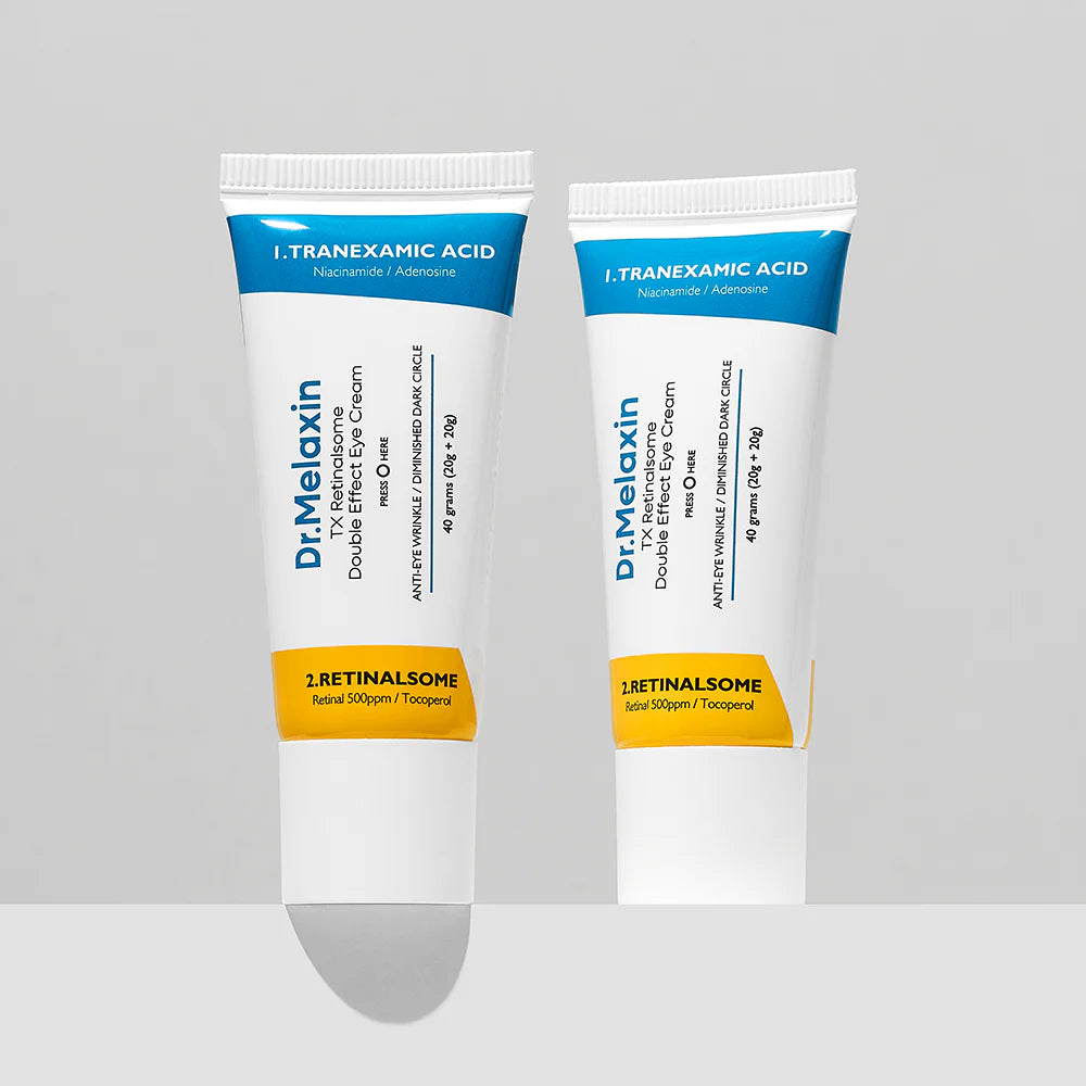 Dr.Melaxin TX Retinalsome Double Effect Eye Cream — firmer brighter eyes