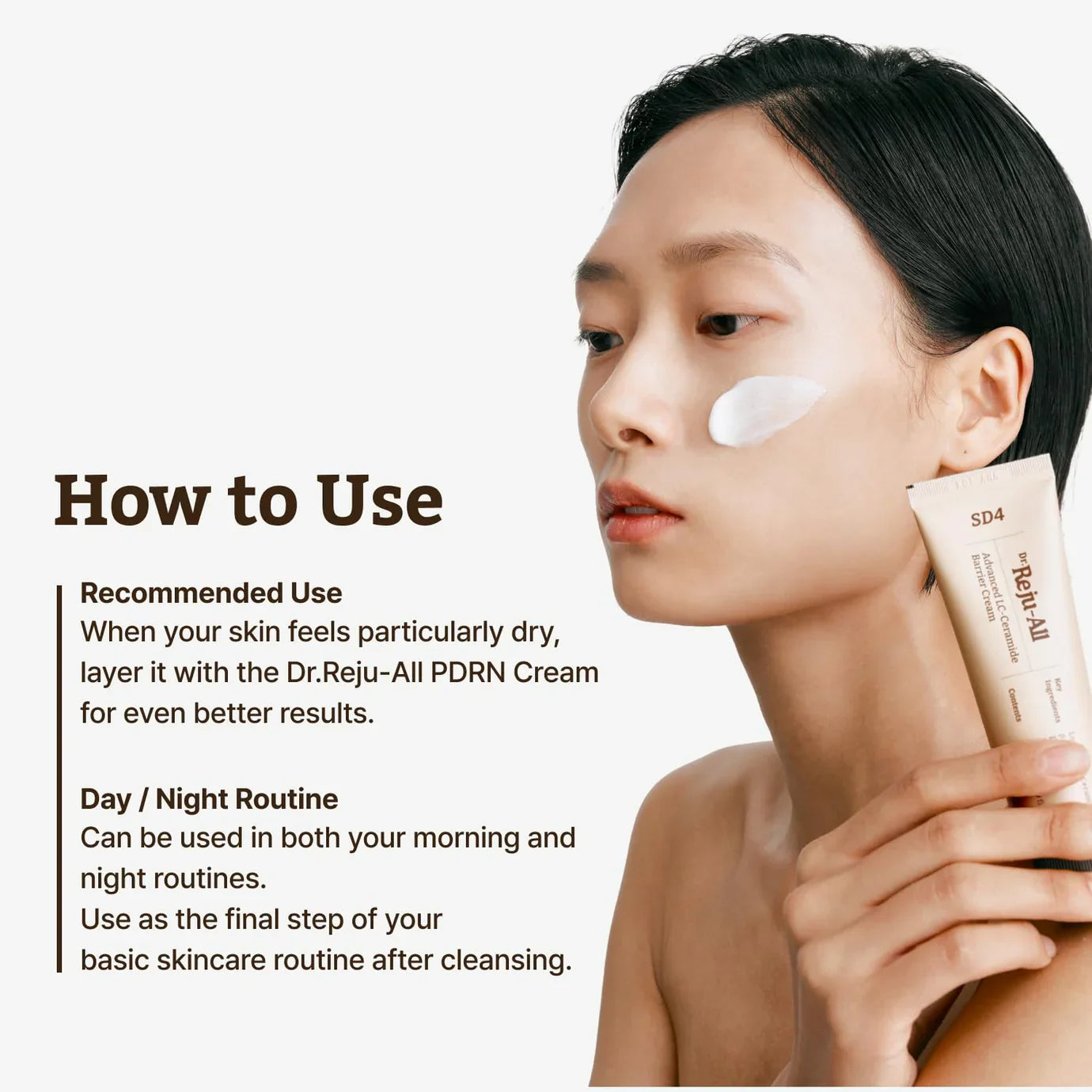 Dr.Reju-All Advanced LC Ceramide Barrier Cream lightweight non-greasy finish