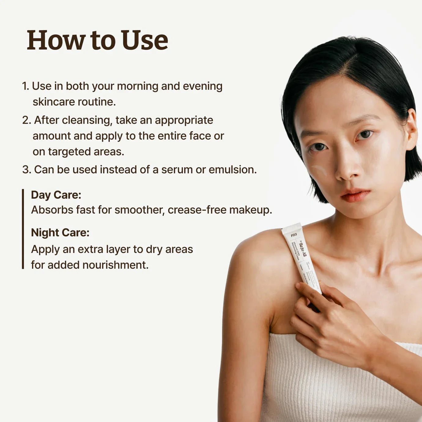 Dr.Reju-All Advanced PDRN Rejuvenating Cream for firm youthful skin
