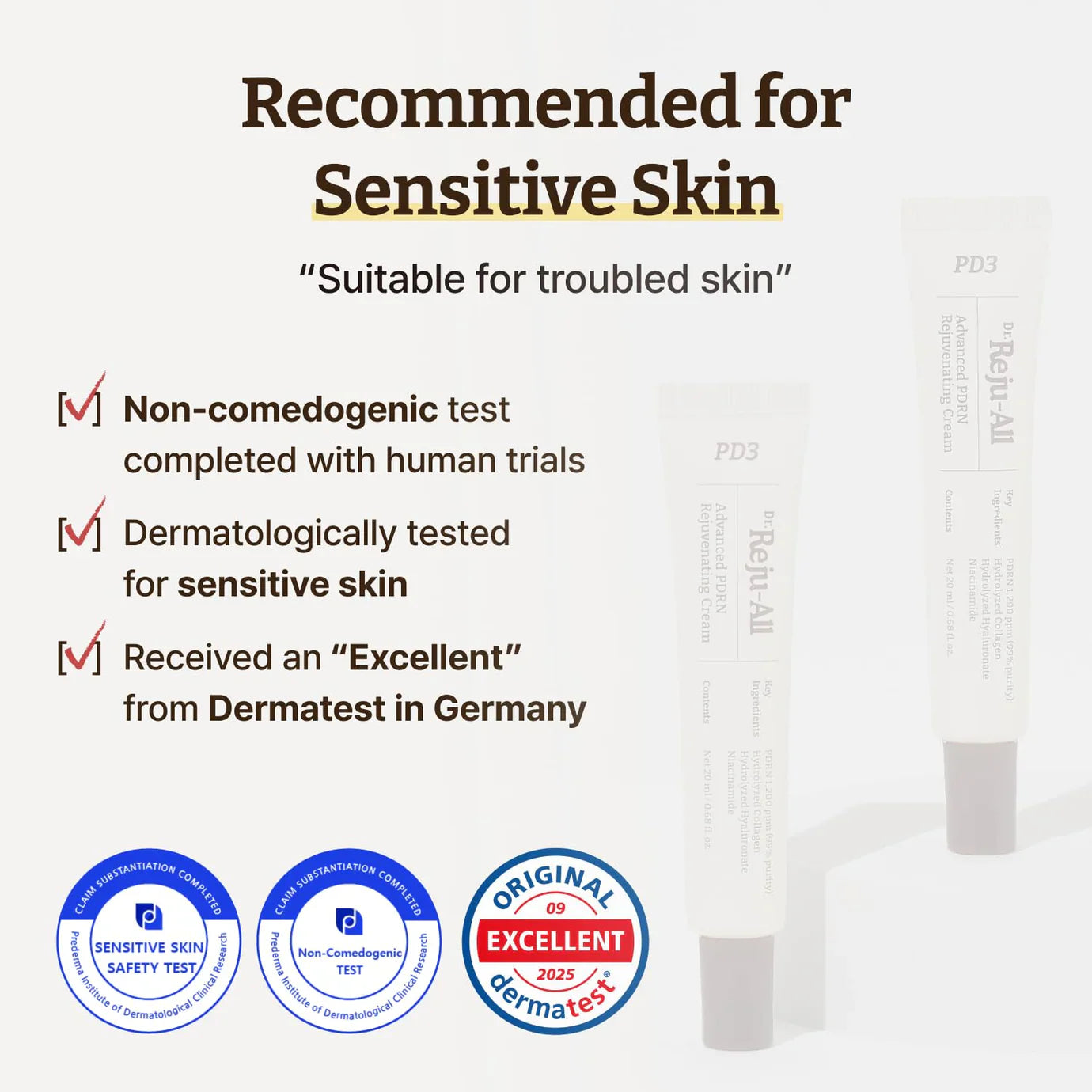Dr.Reju-All Advanced PDRN Rejuvenating Cream key PDRN ingredients