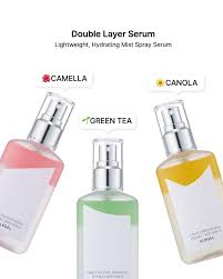 ELROEL Camellia Revitalizing Double Layer Serum — revitalized skin
