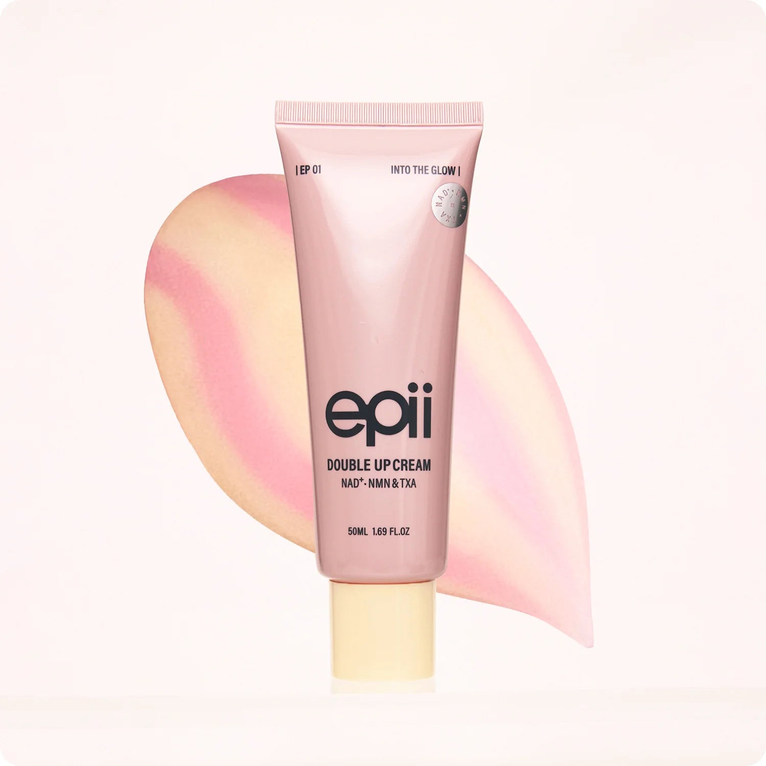 epii Double Up Cream NAD+ NMN & TXA – dual-colour formula