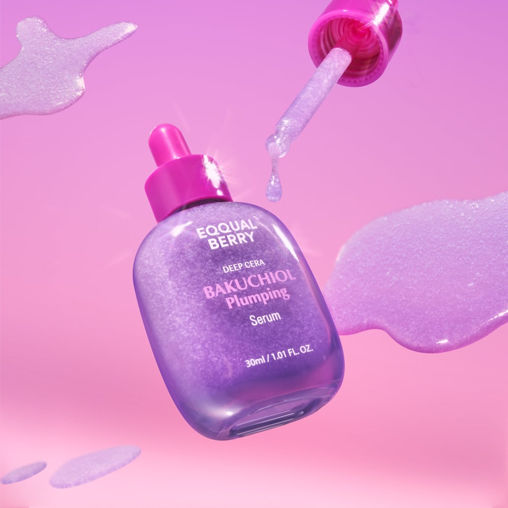 EQQUALBERRY Bakuchiol Plumping Serum — Five Ceramides for Skin Barrier Care