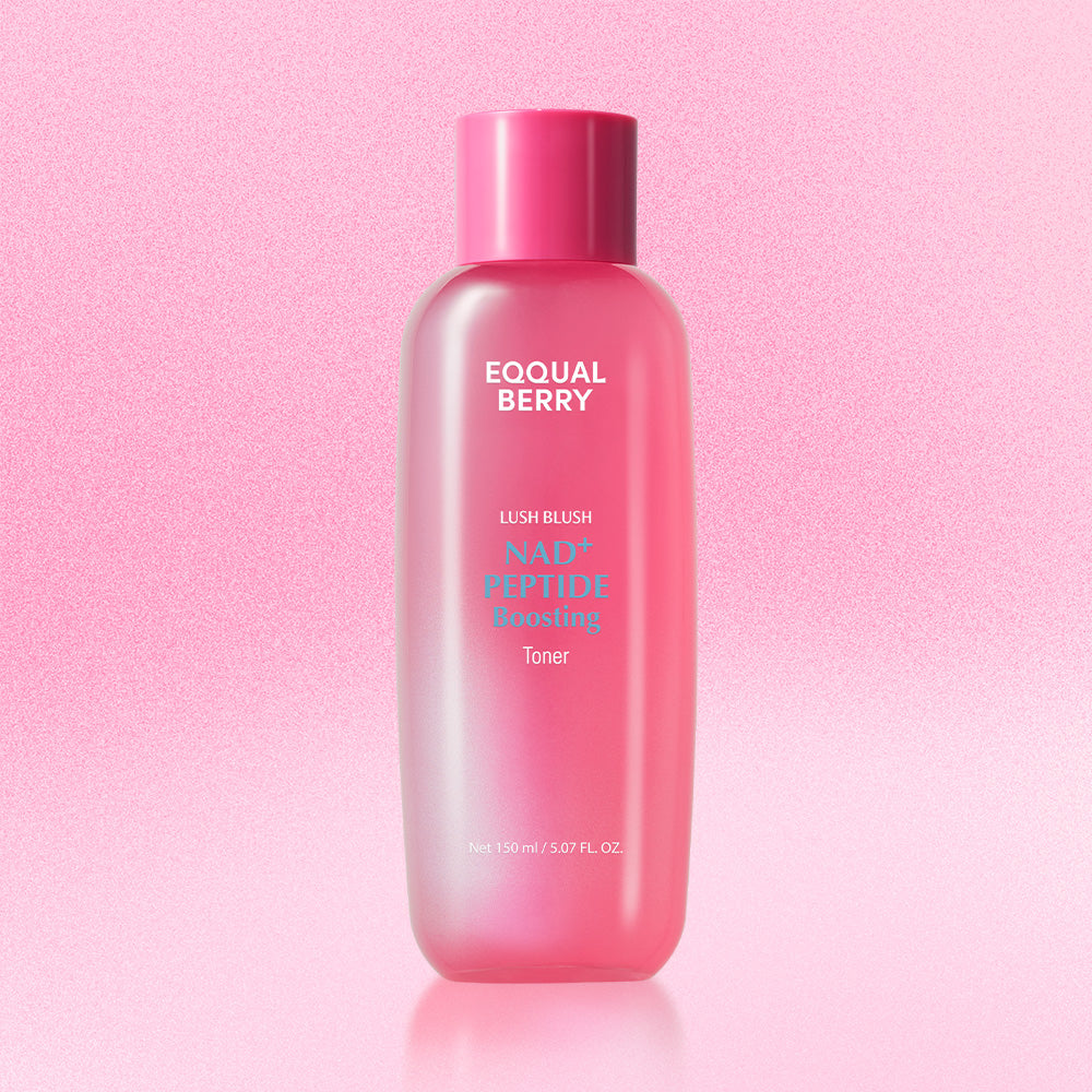 EQQUALBERRY Lush Blush NAD+ Peptide Boosting Toner 150ml