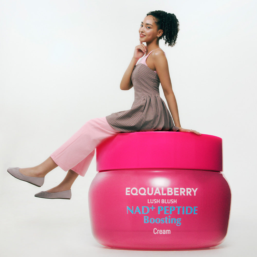 EQQUALBERRY NAD+ Peptide Boosting Cream — how to use