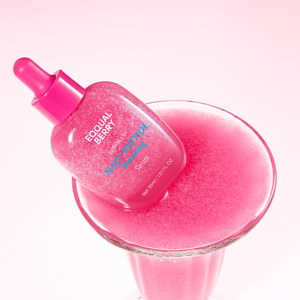 EQQUALBERRY NAD+ Peptide Boosting Serum — key ingredients
