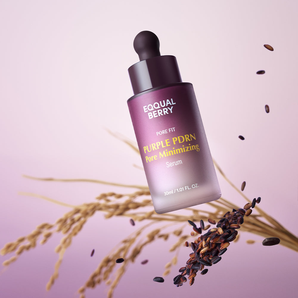 EQQUALBERRY Purple PDRN Pore Minimizing Serum — key ingredients