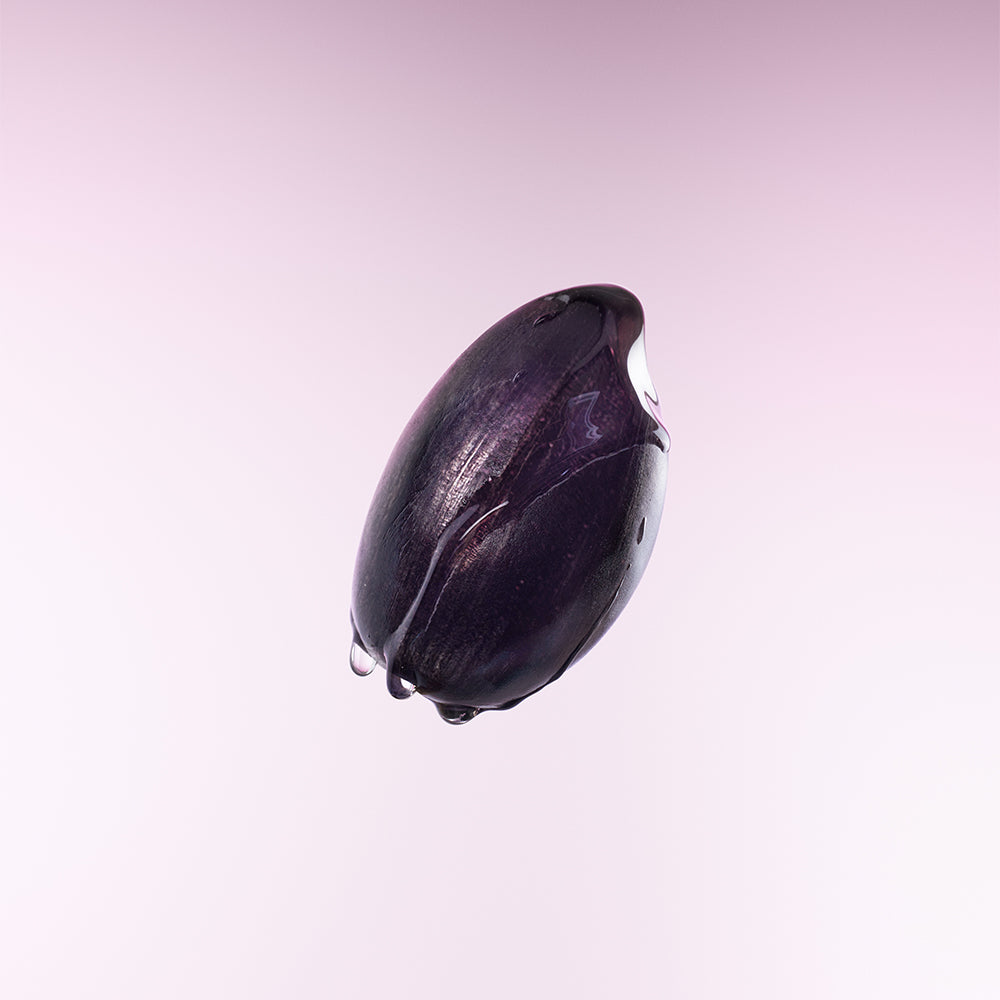 EQQUALBERRY Purple Rice Pore Purifying Pack Cleanser — before & after