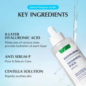 EQQUALBERRY Swimming Pool Ampoule