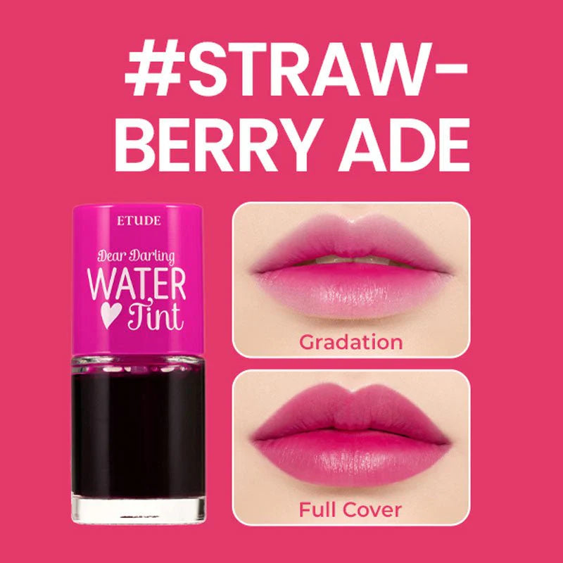 ETUDE HOUSE Dear Darling Water Tint — lip tint swatches