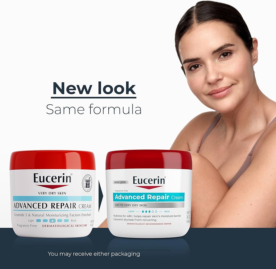 Eucerin Advanced Repair Very Dry Skin Cream — advanced repair cream for very dry skin