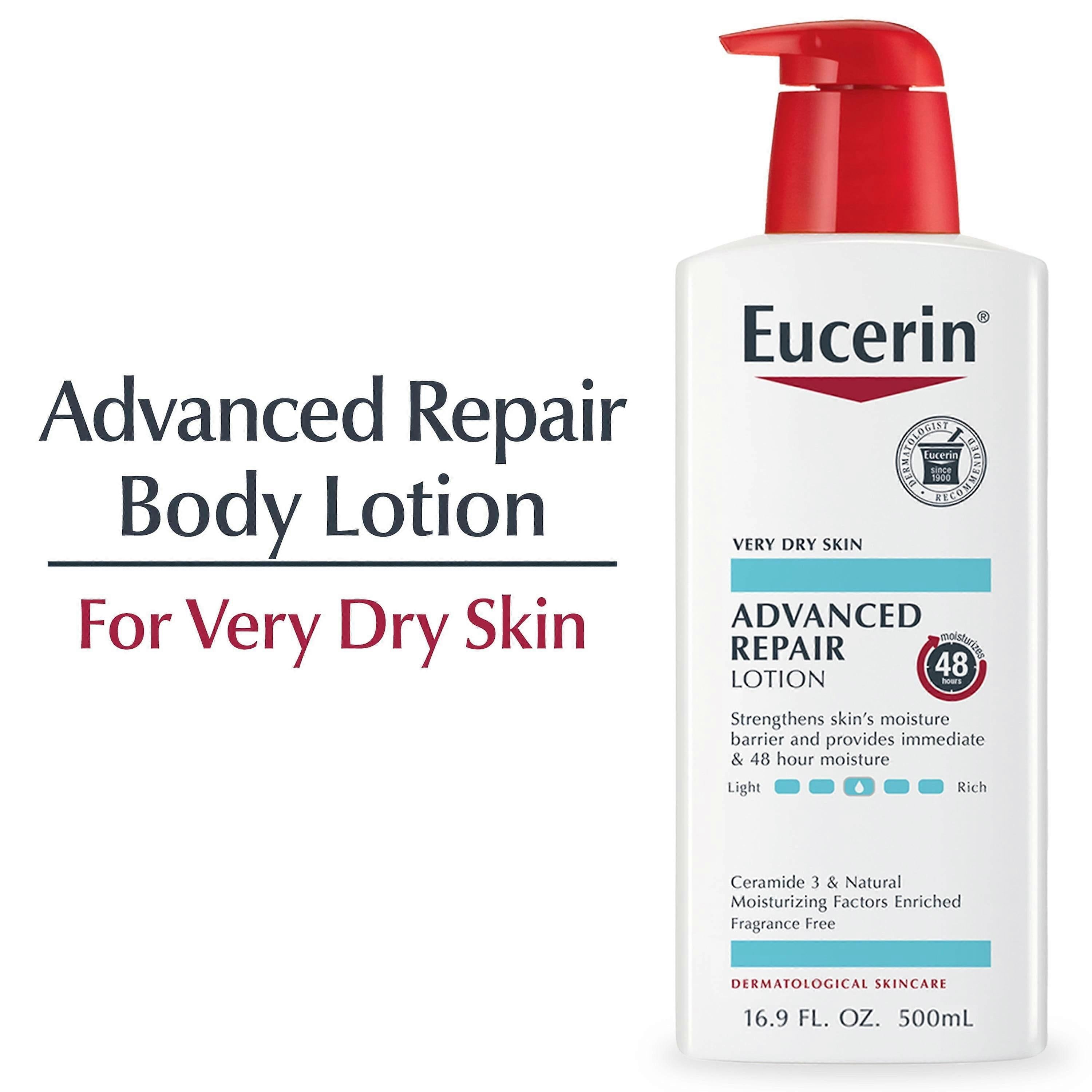 Eucerin Advanced Repair Very Dry Skin Lotion — rich lotion deeply moisturizes very dry skin