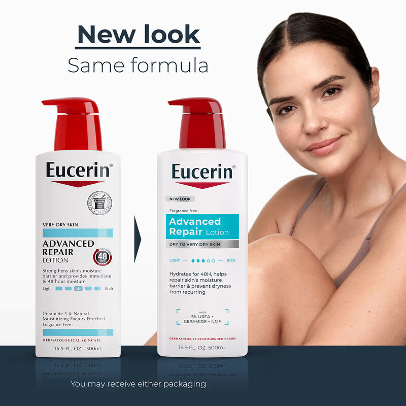 Eucerin Advanced Repair Very Dry Skin Lotion — advanced repair body lotion for very dry skin