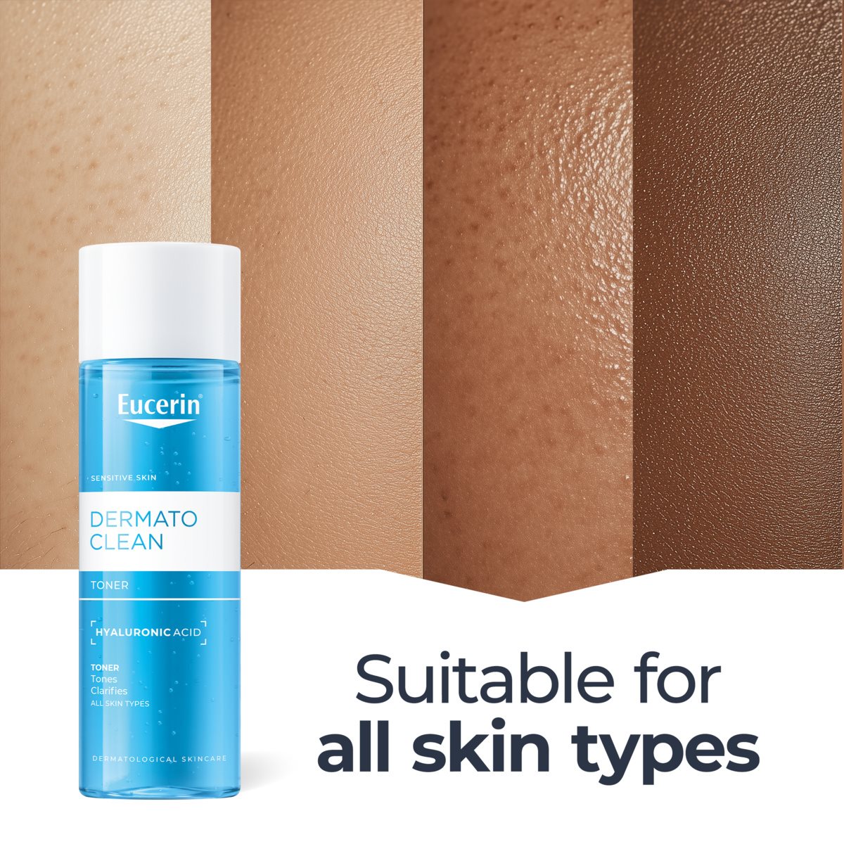 Eucerin DermatoClean Clarifying Toner — gentle clarifying facial toner