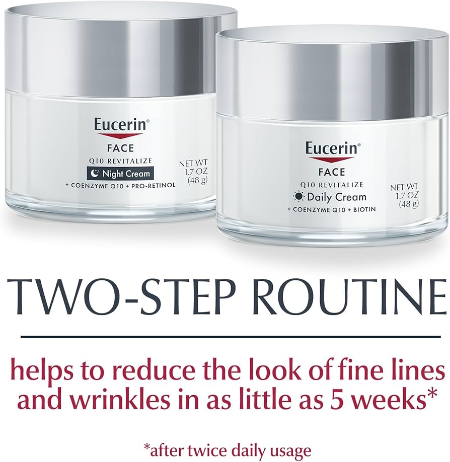 Eucerin Q10 Revitalize Daily Cream — Q10 anti-wrinkle daily face cream