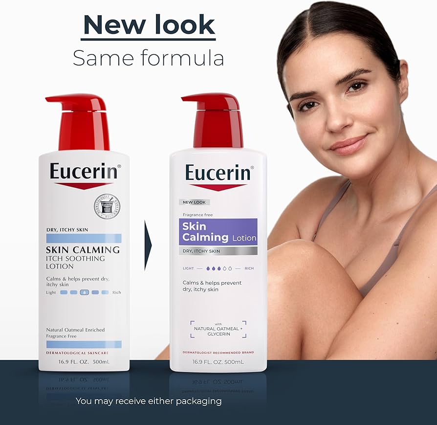 Eucerin Skin Calming Lotion for Dry Itchy Skin — calming body lotion for dry, itchy skin