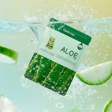 Farmstay Aloe Visible Difference Mask Sheet — aloe soothes and hydrates skin